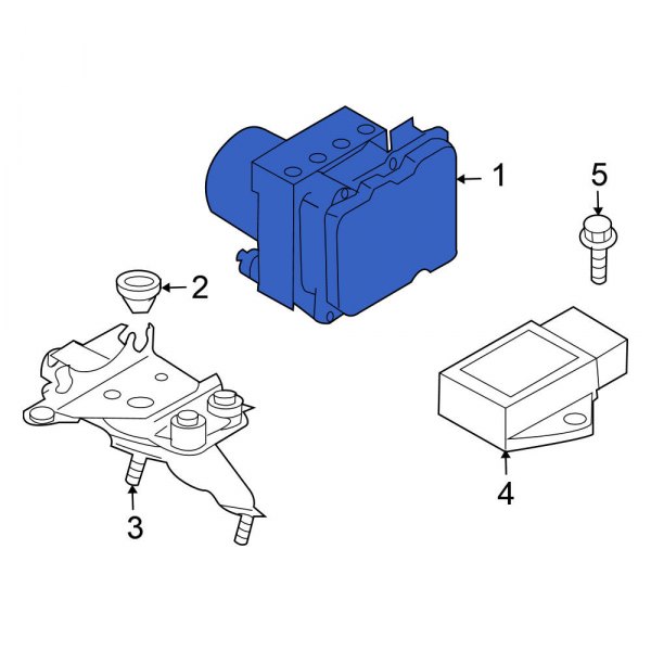 Nissan OE 476601TG6E ABS Hydraulic Assembly