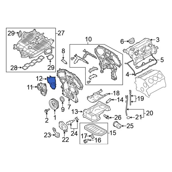 Engine Timing Cover Gasket