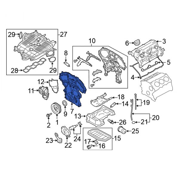 Engine Timing Cover