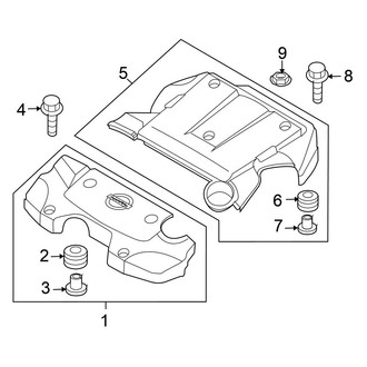 Nissan OE - Engine Appearance Cover
