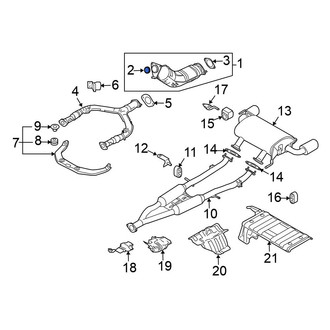 Nissan OE - Front Exhaust Crossover Gasket