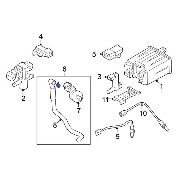 Evaporative Emissions System Lines