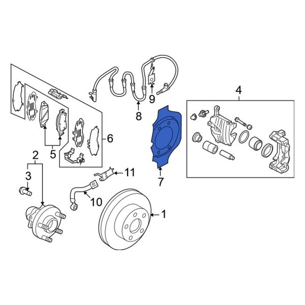 Brake Dust Shield