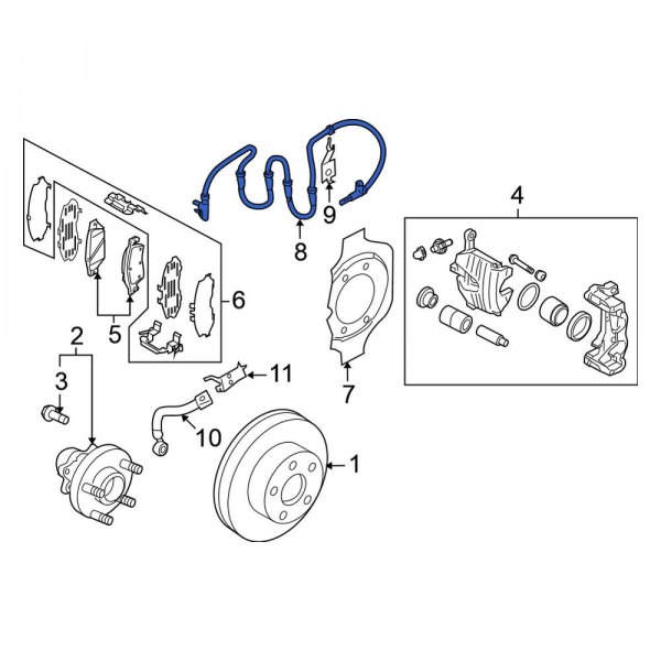 ABS Wheel Speed Sensor