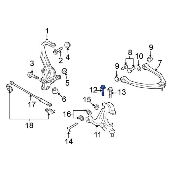 Suspension Control Arm Bolt