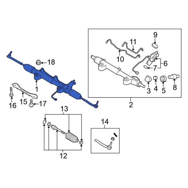 Rack and Pinion Assembly