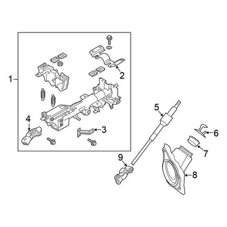 Nissan OE - Steering Column Assembly