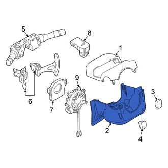 Nissan OE - Lower Steering Column Cover
