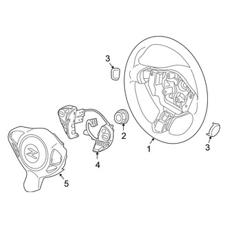 Nissan OE - Steering Wheel & Trim