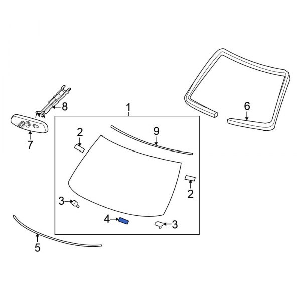 Windshield Spacer