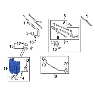 Nissan OE - Washer Fluid Reservoir