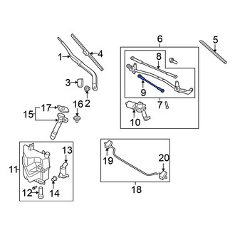 Nissan OE - Wiper Linkage