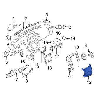 Nissan OE - Instrument Panel Bezel