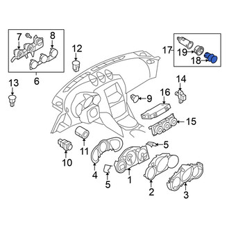 Nissan OE - 12 Volt Accessory Power Outlet Cover