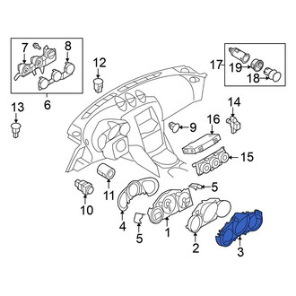 Nissan OE - Instrument Cluster Bezel