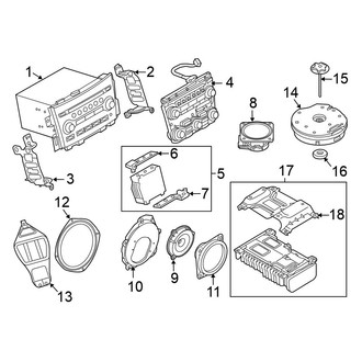 Nissan OE - Instrument Panel - Sound System