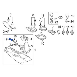 Nissan OE - 12 Volt Accessory Power Outlet