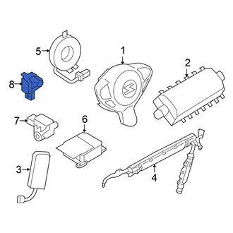 Nissan OE - Center Air Bag Impact Sensor
