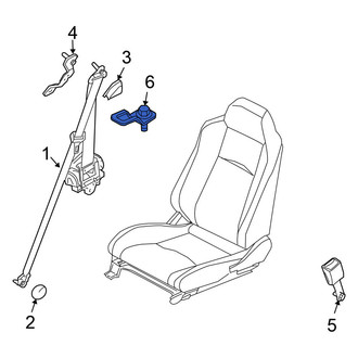 Nissan OE - Rear Child Restraint Anchor Plate