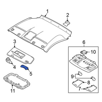 Nissan OE - Sun Visor Cover