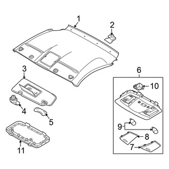 Nissan OE - Roof - Interior Trim (Coupe)