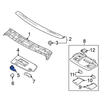 Nissan OE - Sun Visor Holder