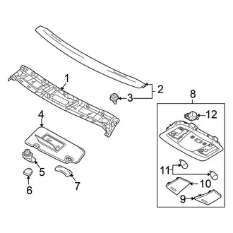 Nissan OE - Roof - Interior Trim (Convertible)