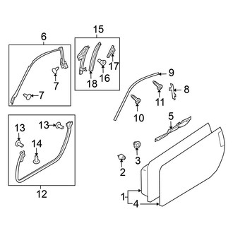 Nissan OE - Door & Components