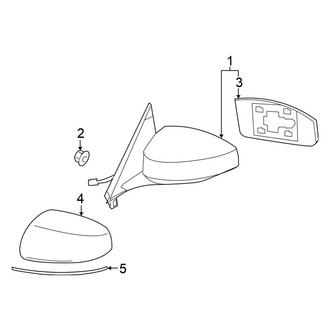 Nissan OE - Door - Outside Mirrors