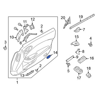 Nissan OE - Front Step Light