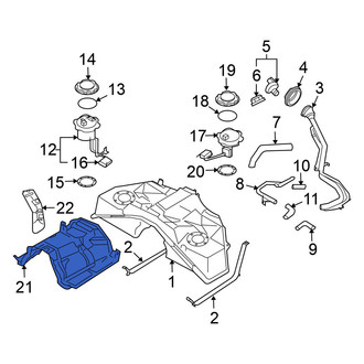 Nissan OE - Fuel Tank Shield