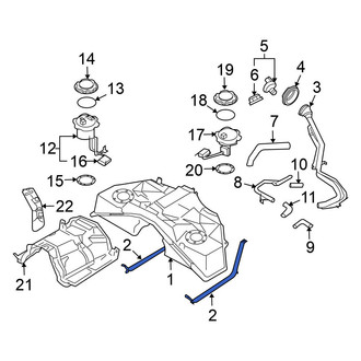 Nissan OE - Fuel Tank Strap