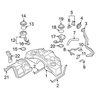 Nissan OE - Fuel System Components