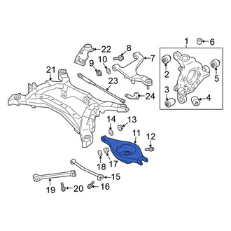 Nissan OE - Rear Lower Suspension Control Arm