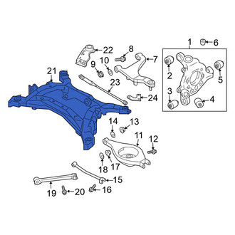 Nissan OE - Rear Suspension Subframe Crossmember