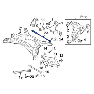 Nissan OE - Rear Suspension Strut Rod