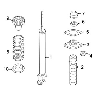 Nissan OE - Rear Suspension - Shocks & Components