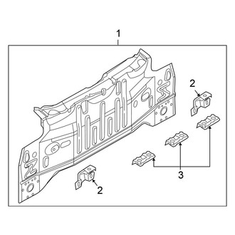 Nissan OE - Rear Body & Floor - Rear Body (Coupe)
