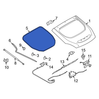 Nissan OE - Rear Hatch Seal