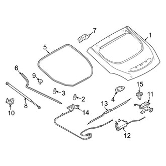 Nissan OE - Lift Gate - Gate & Hardware (Coupe)