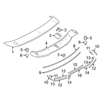 Nissan OE - Lift Gate - Spoiler (Nismo)