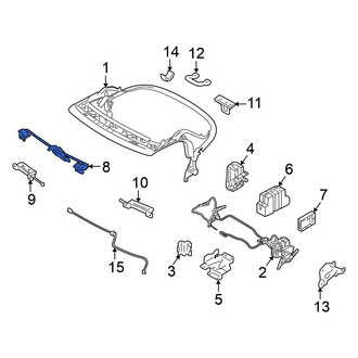 Nissan OE - Convertible Top Latch