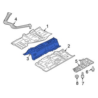 Nissan OE - Front Center Floor Pan