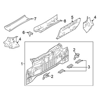 Nissan OE - Rear Body & Floor - Rear Body (Convertible)