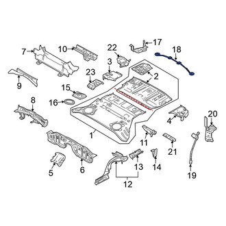 Nissan OE - Suspension Crossmember Reinforcement