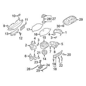 Nissan OE - Rear Body & Floor - Interior Trim (Convertible)