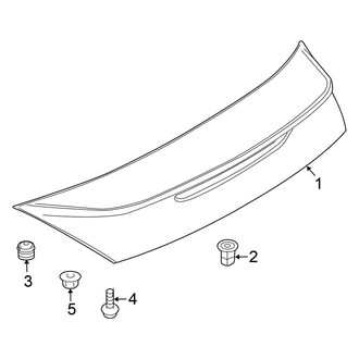 Nissan OE - Lift Gate - Spoiler (Nismo)