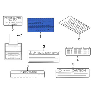 Nissan OE - Emission Label