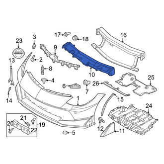 Nissan OE - Front Bumper Impact Absorber