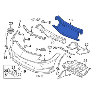 Nissan OE - Front Bumper Impact Bar